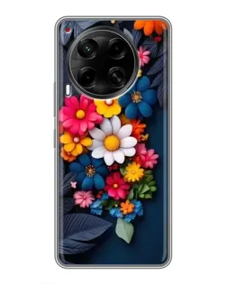 Чохол для TECNO Camon 30 (CL6) з картинкою «Квіткова феєрія» Чохол для TECNO Camon 30 (CL6) з картинкою «Квіткова феєрія»