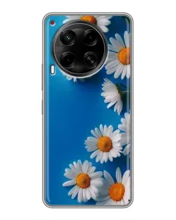 Чохол для TECNO Camon 30 (CL6) з картинкою «Білосніжні маргаритки» Чохол для TECNO Camon 30 (CL6) з картинкою «Білосніжні маргаритки»