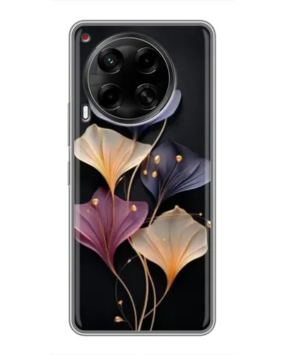 Чехол для TECNO Camon 30 (CL6) с картинкой «Лиловые цветы грации» Чехол для TECNO Camon 30 (CL6) с картинкой «Лиловые цветы грации»