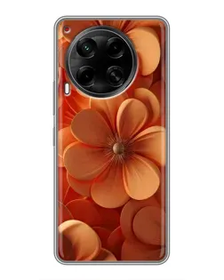 Чохол для TECNO Camon 30 (CL6) з картинкою «Помаранчева макро квітка» Чохол для TECNO Camon 30 (CL6) з картинкою «Помаранчева макро квітка»