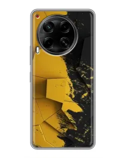 Чехол для TECNO Camon 30 (CL6) с картинкой «Золотые осколки геометрии» Чехол для TECNO Camon 30 (CL6) с картинкой «Золотые осколки геометрии»