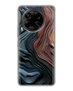 Чехол для TECNO Camon 30 (CL6) с картинкой «Цветные волны каньона» Чехол для TECNO Camon 30 (CL6) с картинкой «Цветные волны каньона»
