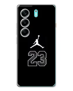 Чохол для TECNO Camon 40 з картинкою «Jordan Flight 23»