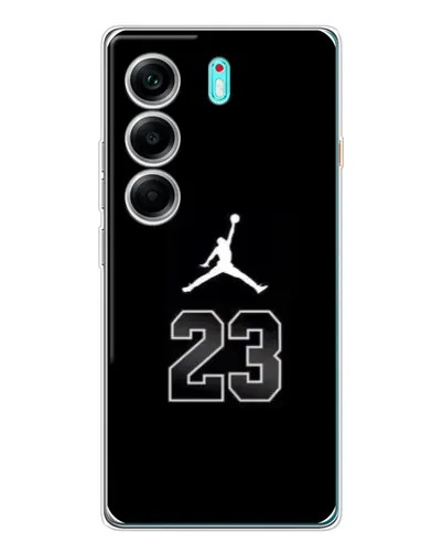 Чохол для TECNO Camon 40 з картинкою «Jordan Flight 23» Чохол для TECNO Camon 40 з картинкою «Jordan Flight 23»