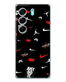 Чохол для TECNO Camon 40 з картинкою «Nike Mix Pattern»