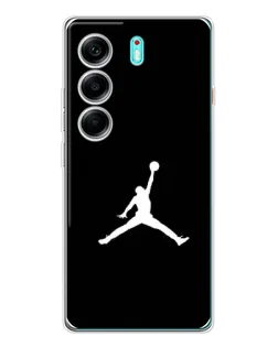 Чохол для TECNO Camon 40 з картинкою «Jordan Silhouette»