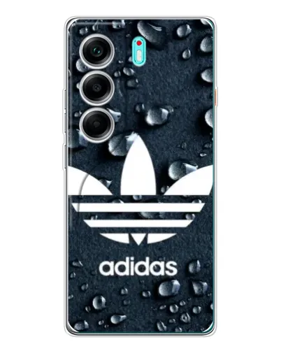Чохол для TECNO Camon 40 з картинкою «Adidas Trefoil Blue» Чохол для TECNO Camon 40 з картинкою «Adidas Trefoil Blue»