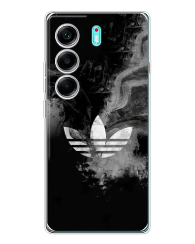 Чохол для TECNO Camon 40 з картинкою «Абстрактний дим Adidas» Чохол для TECNO Camon 40 з картинкою «Абстрактний дим Adidas»