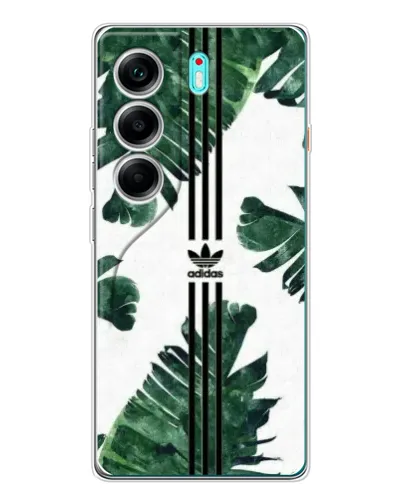 Чохол для TECNO Camon 40 з картинкою «Пальмове листя адідас» Чохол для TECNO Camon 40 з картинкою «Пальмове листя адідас»
