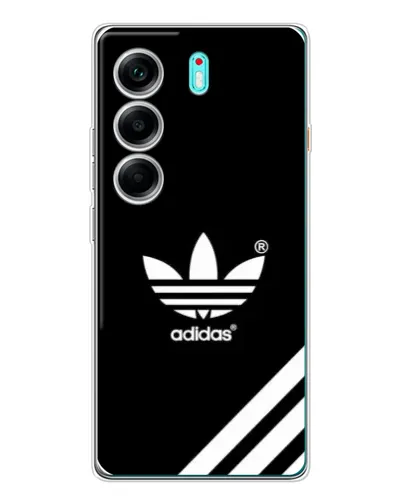 Чохол для TECNO Camon 40 з картинкою «Adidas з діагональними смугами» Чохол для TECNO Camon 40 з картинкою «Adidas з діагональними смугами»