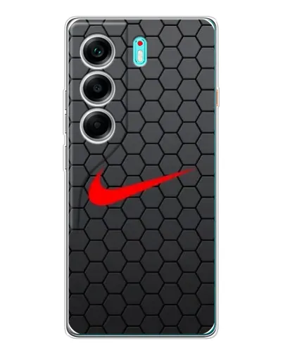 Чохол для TECNO Camon 40 з картинкою «Nike — карбонова сітка» Чохол для TECNO Camon 40 з картинкою «Nike — карбонова сітка»