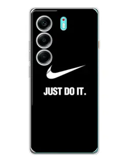 Чохол для TECNO Camon 40 з картинкою «Класичний принт Nike»