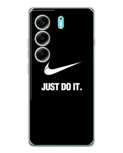 Чохол для TECNO Camon 40 з картинкою «Класичний принт Nike» Чохол для TECNO Camon 40 з картинкою «Класичний принт Nike»