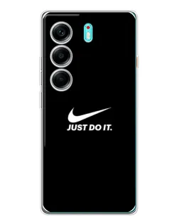 Чохол для TECNO Camon 40 з картинкою «Мінімалізм від Nike»