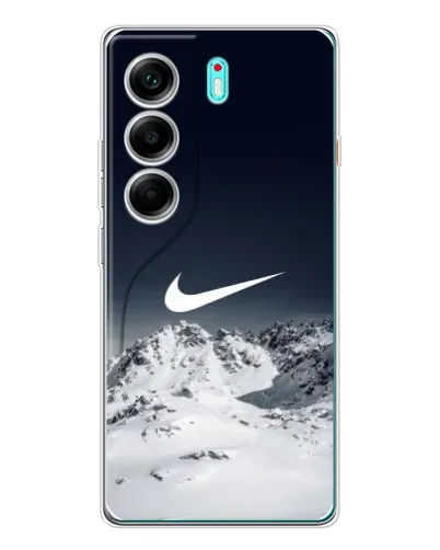Чохол для TECNO Camon 40 з картинкою «Nike — зимові гори» Чохол для TECNO Camon 40 з картинкою «Nike — зимові гори»