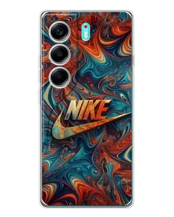 Чохол для TECNO Camon 40 з картинкою «Nike в абстракції»