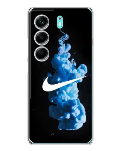 Чохол для TECNO Camon 40 з картинкою «Nike та синій дим» Чохол для TECNO Camon 40 з картинкою «Nike та синій дим»