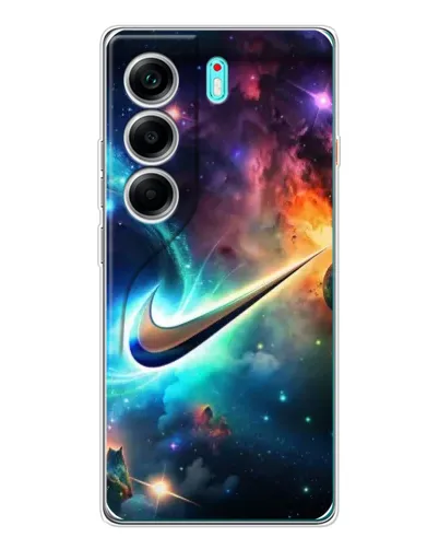 Чохол для TECNO Camon 40 з картинкою «Космічний Nike Swoosh» Чохол для TECNO Camon 40 з картинкою «Космічний Nike Swoosh»