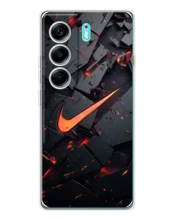 Чохол для TECNO Camon 40 з картинкою «Nike — ефект розломів»