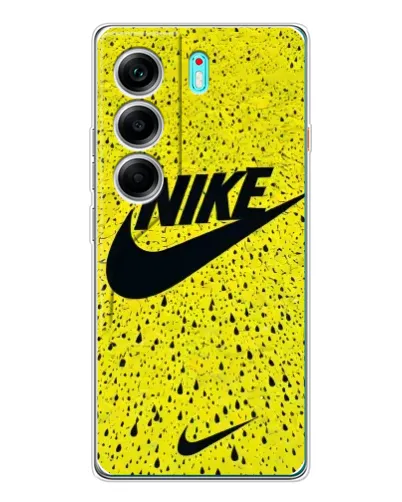 Чохол для TECNO Camon 40 з картинкою «Жовтий текстурний Nike» Чохол для TECNO Camon 40 з картинкою «Жовтий текстурний Nike»