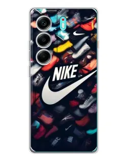 Чохол для TECNO Camon 40 з картинкою «Колекція кросівок Nike»