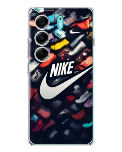 Чохол для TECNO Camon 40 з картинкою «Колекція кросівок Nike» Чохол для TECNO Camon 40 з картинкою «Колекція кросівок Nike»