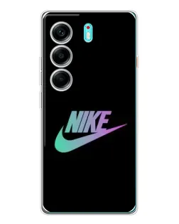 Чохол для TECNO Camon 40 з картинкою «Nike — міська ніч»