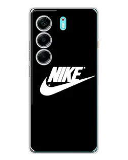 Чохол для TECNO Camon 40 з картинкою «Мазки фарби Nike»
