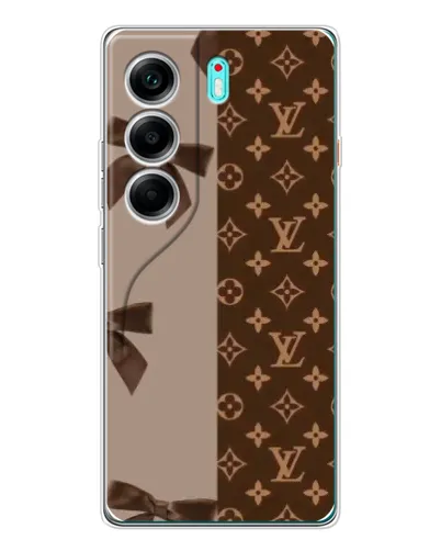 Чохол для TECNO Camon 40 з картинкою «Louis Vuitton — банти» Чохол для TECNO Camon 40 з картинкою «Louis Vuitton — банти»