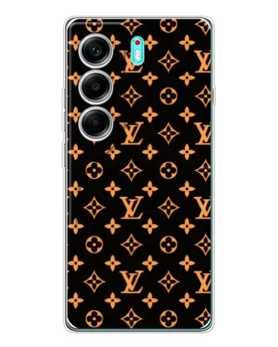 Чохол для TECNO Camon 40 з картинкою «Золота монограма LV» Чохол для TECNO Camon 40 з картинкою «Золота монограма LV»