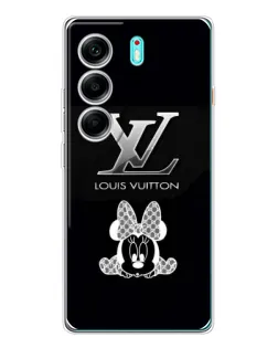 Чохол для TECNO Camon 40 з картинкою «LV та Мінні Маус»