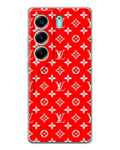 Чохол для TECNO Camon 40 з картинкою «Яскравий паттерн LV» Чохол для TECNO Camon 40 з картинкою «Яскравий паттерн LV»