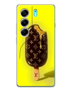 Чохол для TECNO Camon 40 з картинкою «Морозиво від LV»