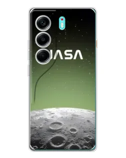 Чохол для TECNO Camon 40 з картинкою «NASA — місячний градієнт»