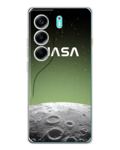 Чохол для TECNO Camon 40 з картинкою «NASA — місячний градієнт»