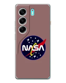 Чохол для TECNO Camon 40 з картинкою «NASA — ретро космос»
