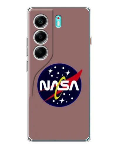 Чохол для TECNO Camon 40 з картинкою «NASA — ретро космос»