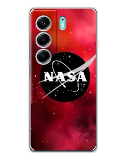 Чохол для TECNO Camon 40 з картинкою «NASA — червона туманність»