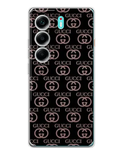 Чохол для TECNO Camon 40 з картинкою «Класична монограма Gucci»