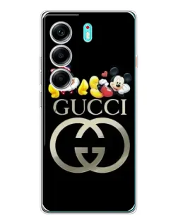 Чохол для TECNO Camon 40 з картинкою «Gucci — герої Disney»