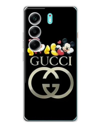 Чохол для TECNO Camon 40 з картинкою «Gucci — герої Disney»