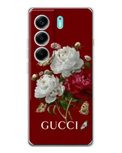 Чохол для TECNO Camon 40 з картинкою «Gucci — сад»