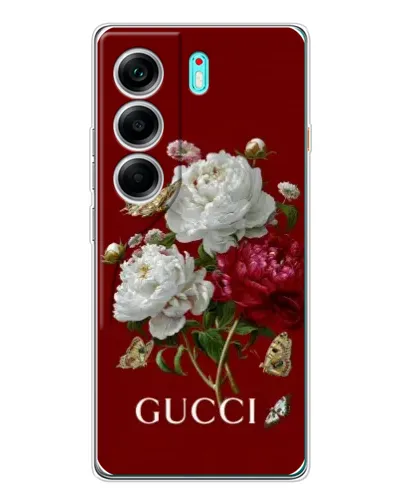 Чохол для TECNO Camon 40 з картинкою «Gucci — сад»