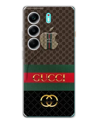 Чохол для TECNO Camon 40 з картинкою «Gucci — брендований десерт»