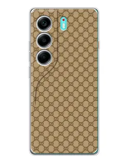Чохол для TECNO Camon 40 з картинкою «Gucci — класичний беж» Чохол для TECNO Camon 40 з картинкою «Gucci — класичний беж»