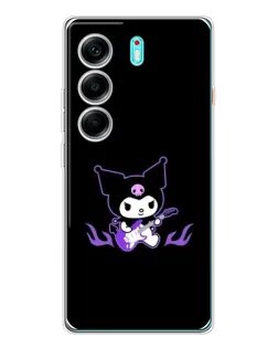 Чехол для TECNO Camon 40 с картинкой «Электрическая Kuromi» Чехол для TECNO Camon 40 с картинкой «Электрическая Kuromi»