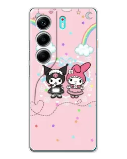 Чехол для TECNO Camon 40 с картинкой «My Melody и Kuromi» Чехол для TECNO Camon 40 с картинкой «My Melody и Kuromi»
