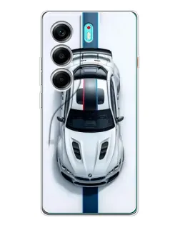 Чохол для TECNO Camon 40 з картинкою «Вид зверху — BMW M»