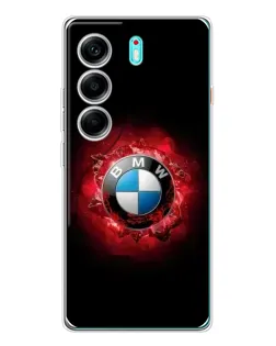 Чохол для TECNO Camon 40 з картинкою «Логотип BMW — спалах»