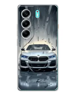 Чохол для TECNO Camon 40 з картинкою «BMW у світлі фар»